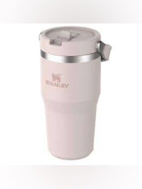 STANLEY Ice flow 20 oz Flip Straw 2.0 Tumbler - Pink Quartz